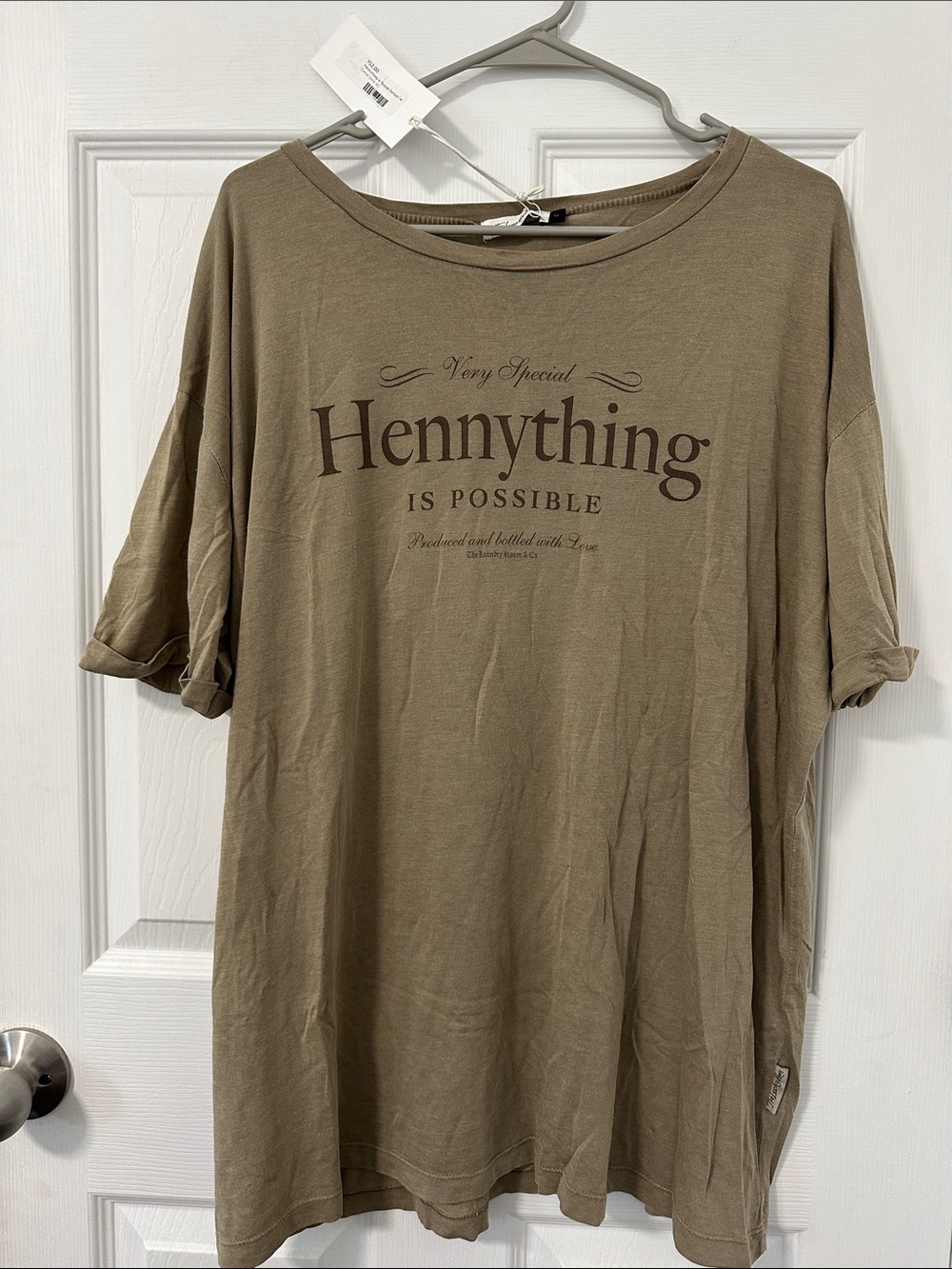 Hennything Is Possible Oversized Tee | The Laundry Room